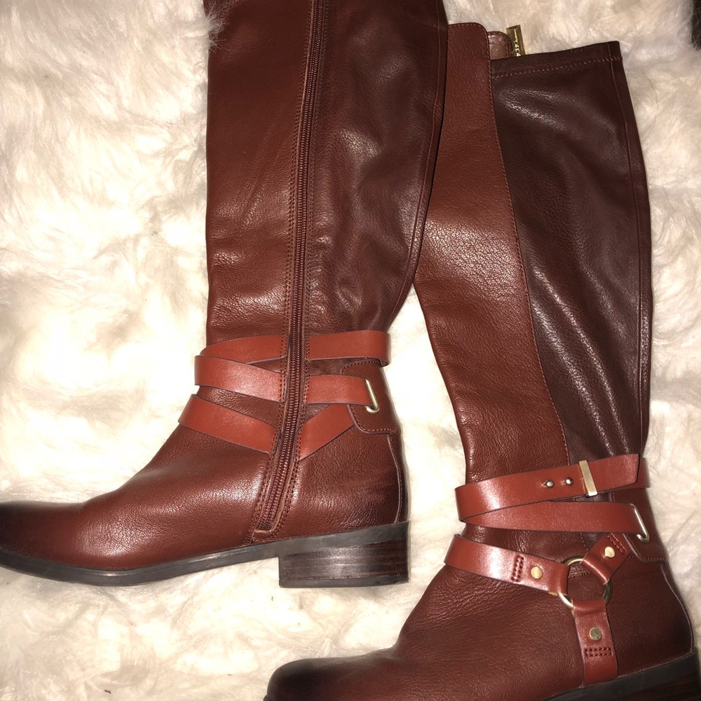 BCBG leather riding boots